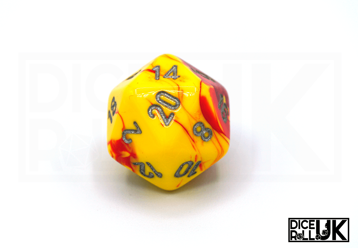 Chessex Gemini | Red & Yellow Chessex Gemini | Red & Yellow from DiceRoll UK