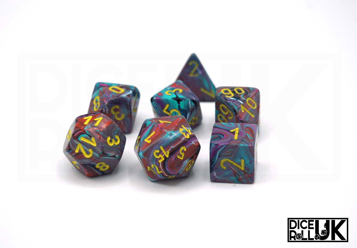 Chessex Festive Mosaic 27450 Full Set