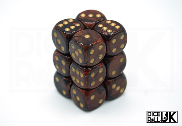 Chessex Scarab | 12x16mm D6 | Blue Blood Chessex Scarab | 12x16mm D6 | Blue Blood from DiceRoll UK