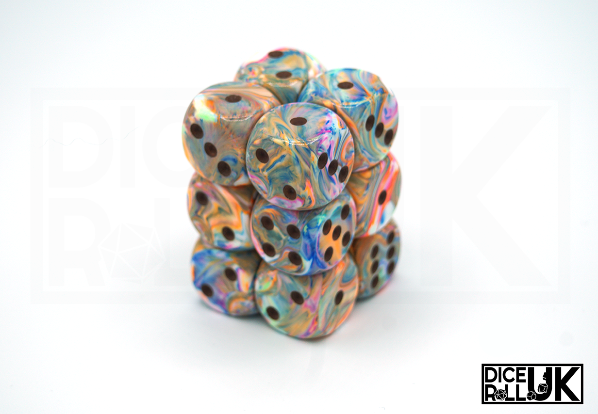 Chessex Festive | 12x16mm D6 | Vibrant Chessex Festive | 12x16mm D6 | Vibrant from DiceRoll UK