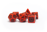 Red And Black Final Race Dice: Engine Roar - Full Set