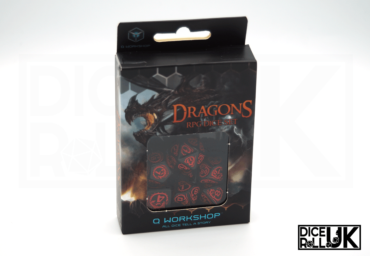 Dragon Dice - Black & Red - Box Front