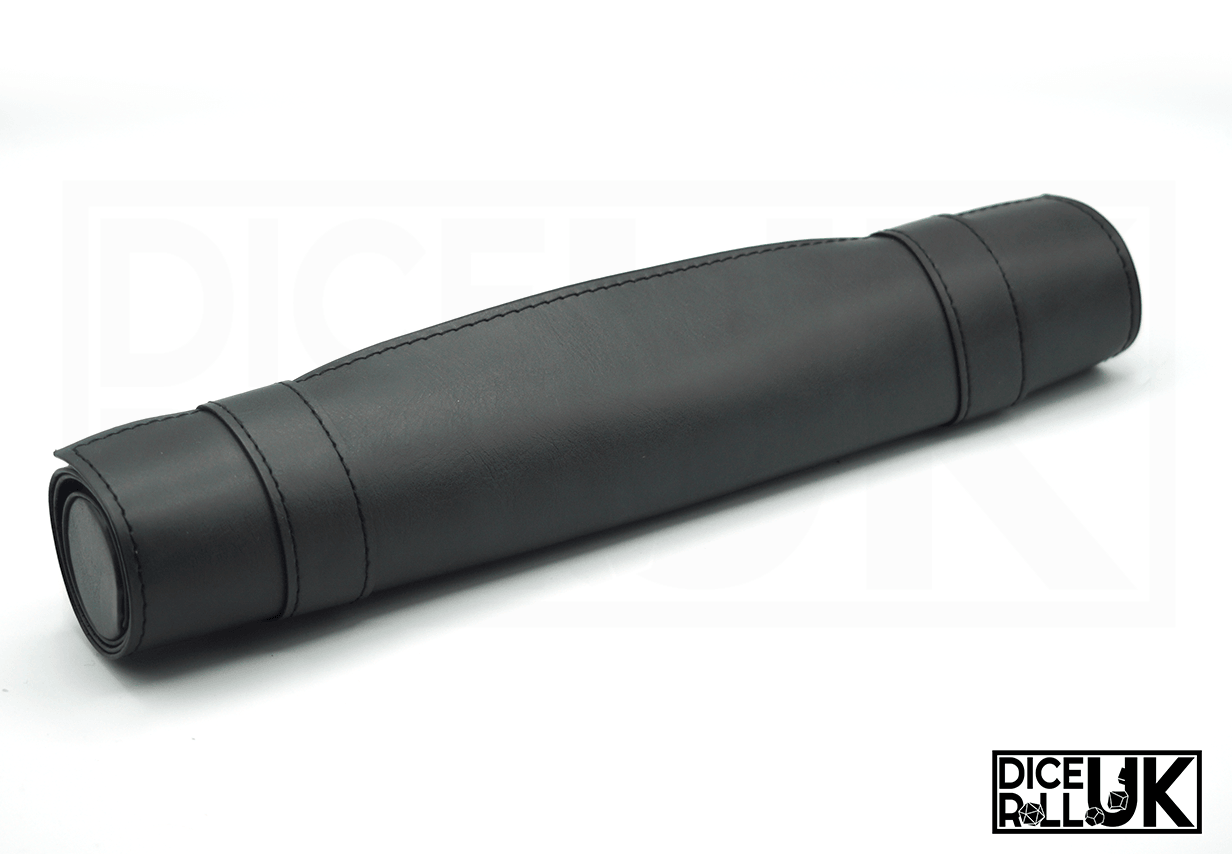 Roll-Up Dice Mat - Black Roll-Up Dice Mat - Black from DiceRoll UK