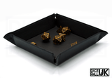 Square Clip-Up Dice Tray - Black Square Clip-Up Dice Tray - Black from DiceRoll UK