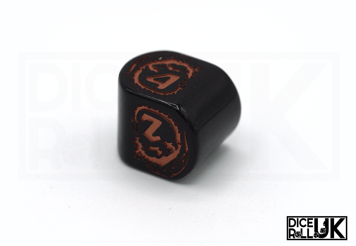 Modern Dragons - Black & Copper Modern Dragons - Black & Copper from DiceRoll UK