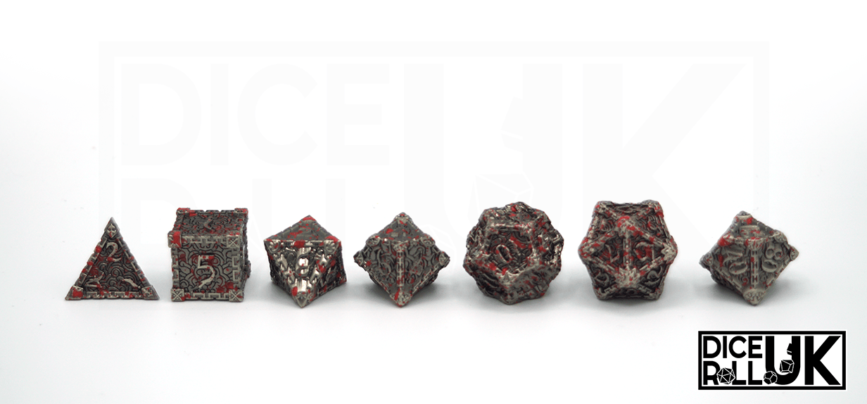 Metal Dagger - Bloody Silver Metal Dagger - Bloody Silver from DiceRoll UK