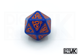 Wizard Dice - Blue & Orange Wizard Dice - Blue & Orange from DiceRoll UK