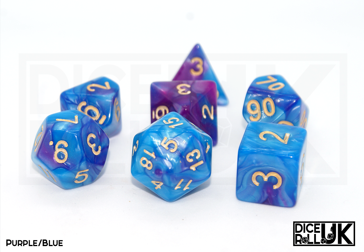 Elemental - Purple & Blue Elemental - Purple & Blue from DiceRoll UK