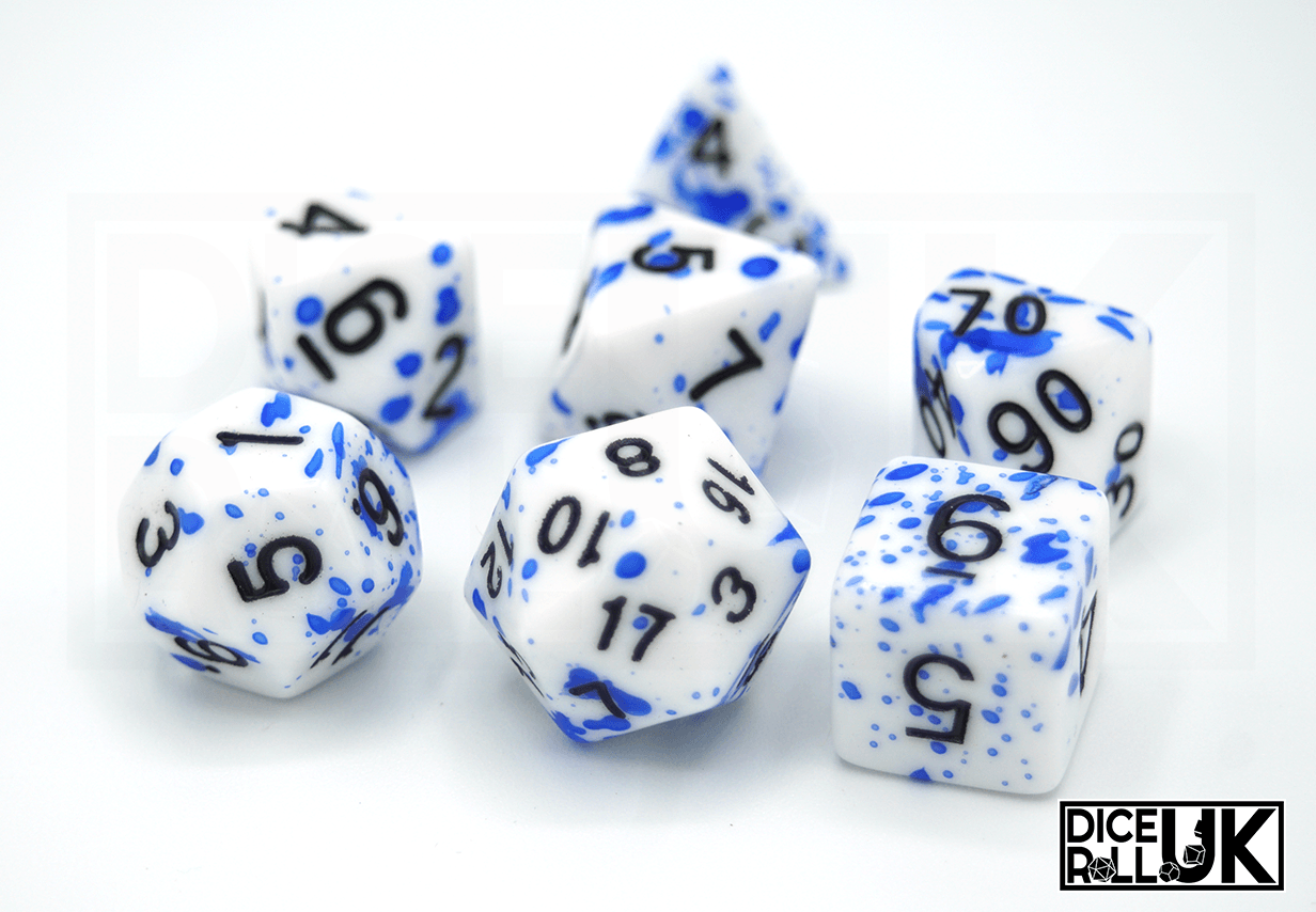 Splatter - Blue Splatter - Blue from DiceRoll UK