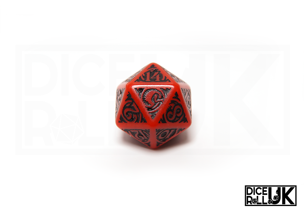 Call Of Cthulhu Dice - The Outer Gods: Nyarlathotep - D20 Closeup