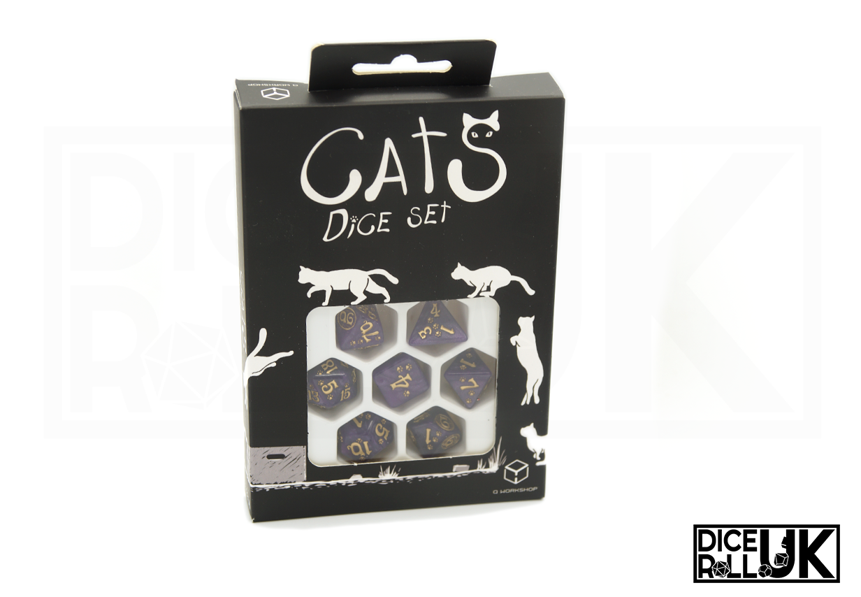 Purrito Cat Dice - Box Front