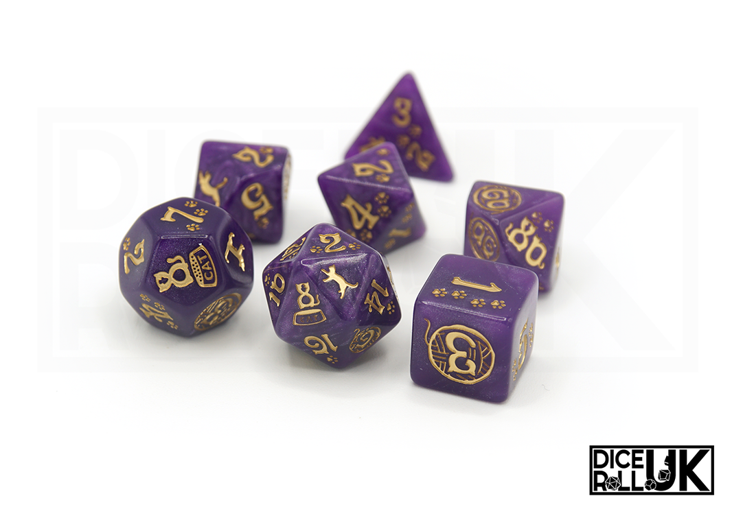 Purrito Cat Dice - Full Set