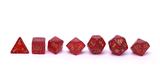 Chessex Mini Glitter | Ruby Red