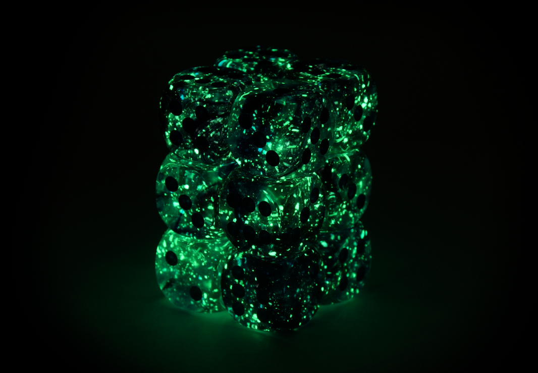 Chessex Nebula | 12x16mm D6 | Nocturnal