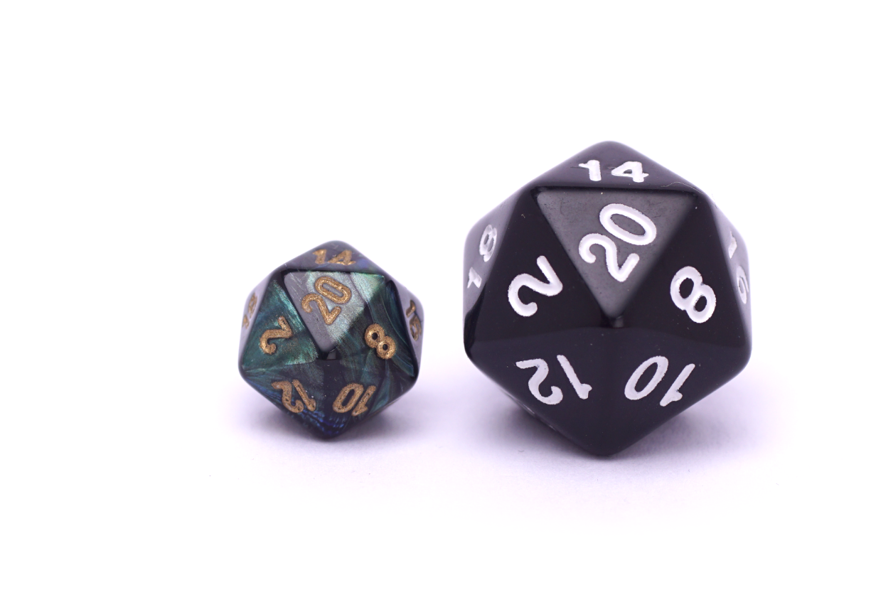 Chessex Mini Scarab | Jade