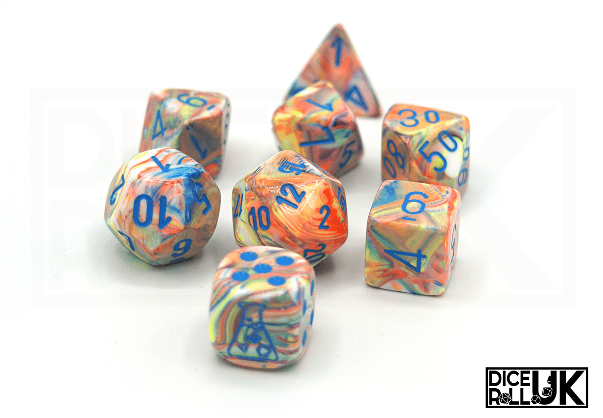 Chessex Labs - Festive Kaleidoscope Chessex Labs - Festive Kaleidoscope from DiceRoll UK