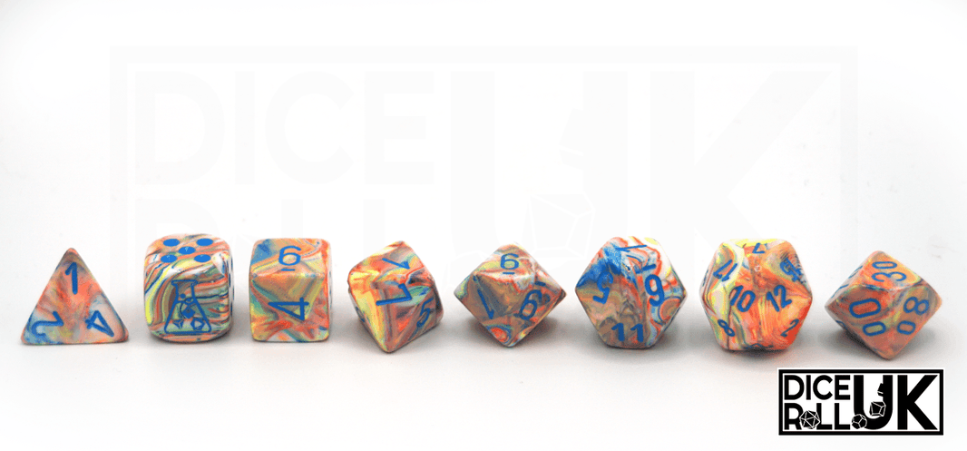 Chessex Labs - Festive Kaleidoscope Chessex Labs - Festive Kaleidoscope from DiceRoll UK
