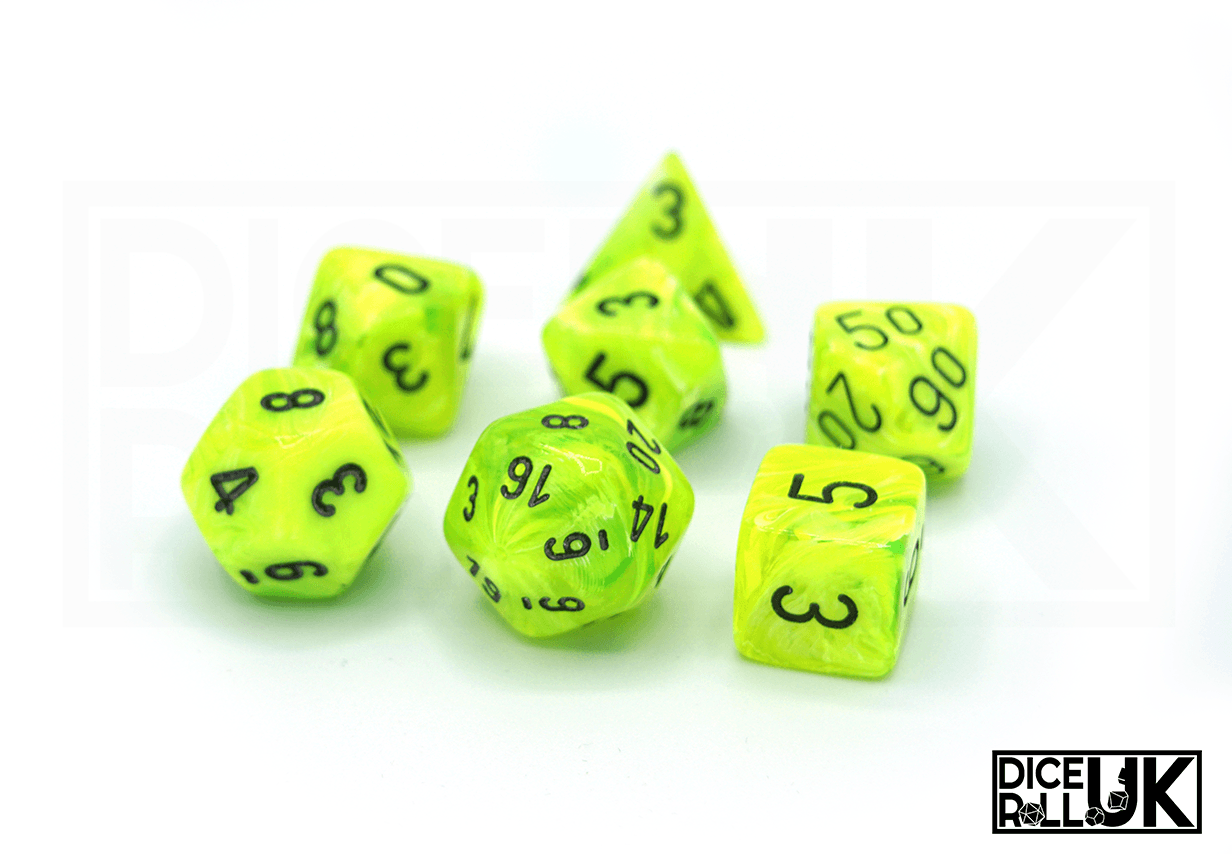 CHESSEX - Set de 7 dés - VORTEX - Bordeaux/Or la CHESSEX - Set de 7 dés - VORTEX - Bordeaux/Or la
