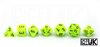 Chessex Vortex - Bright Green Chessex Vortex - Bright Green from DiceRoll UK