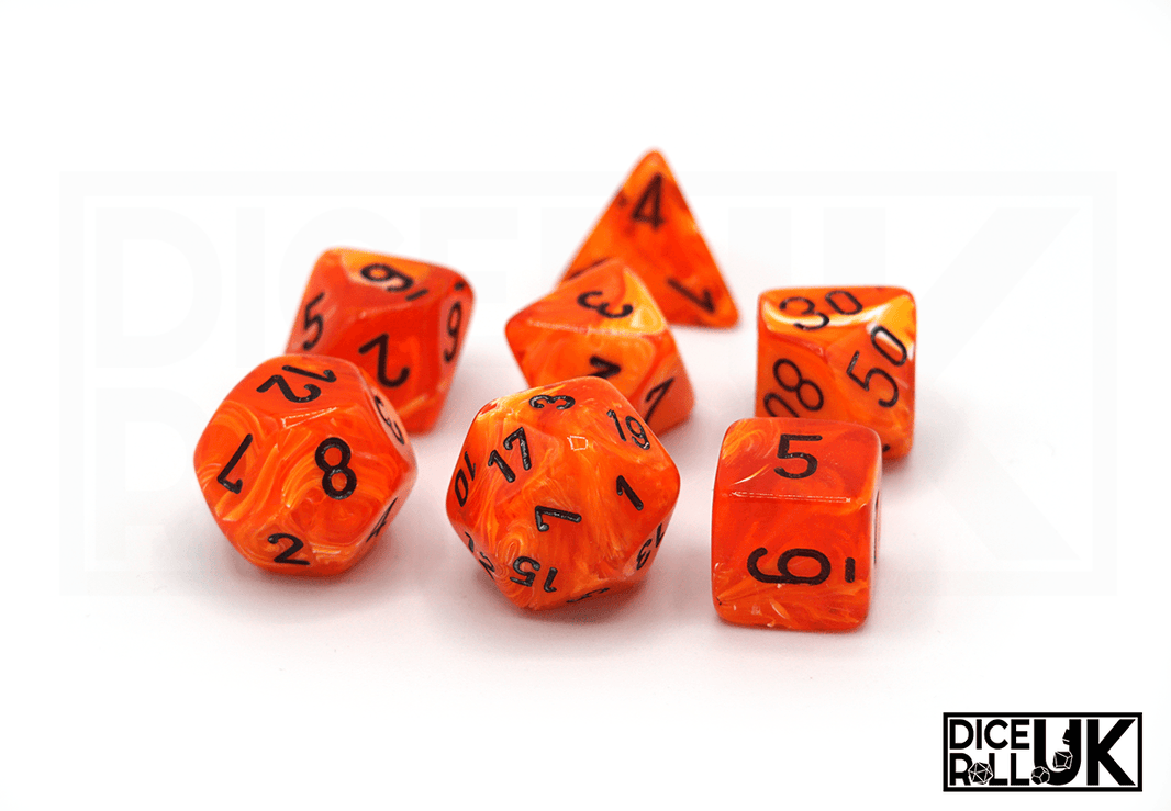 Chessex Vortex - Orange Chessex Vortex - Orange from DiceRoll UK