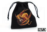 Adorable Dragon Dice Bag - Filled With Dice