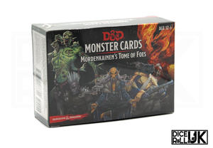 D&D MONSTER CARDS Mordenkainens Tome of Foes