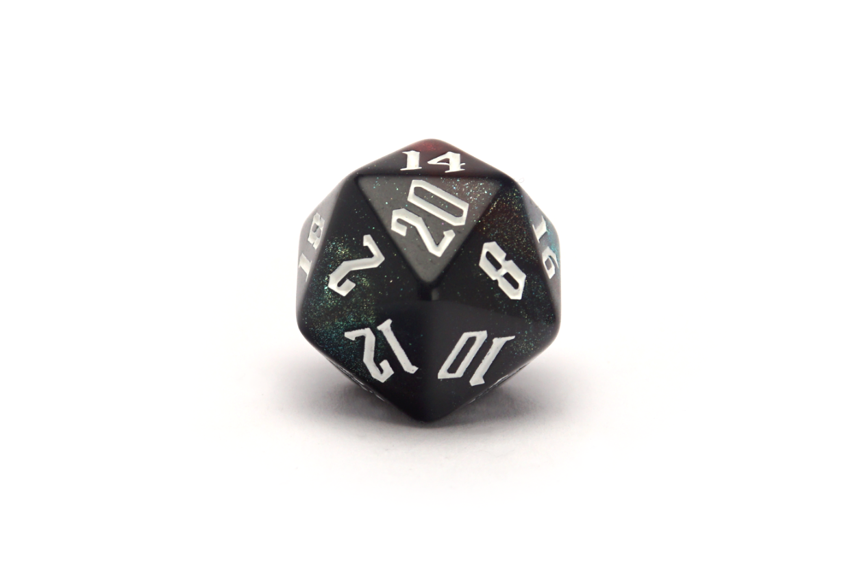Dark Magic Dice - Abyssal Blue