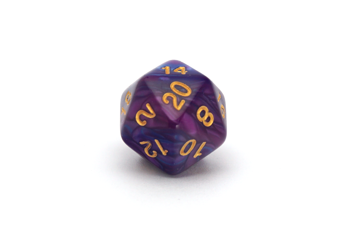 Elemental Dice | Midnight Purple