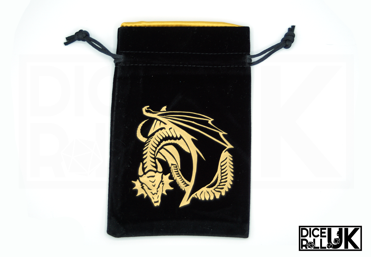 Valour Dragon Dice Bag - Flat