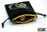 Valour Dragon Dice Bag - Opened Slightly Showing Interior