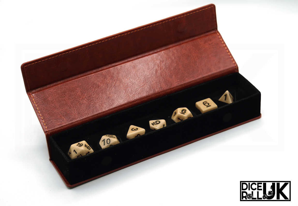 Leather Dice Box - Brown Leather Dice Box - Brown from DiceRoll UK