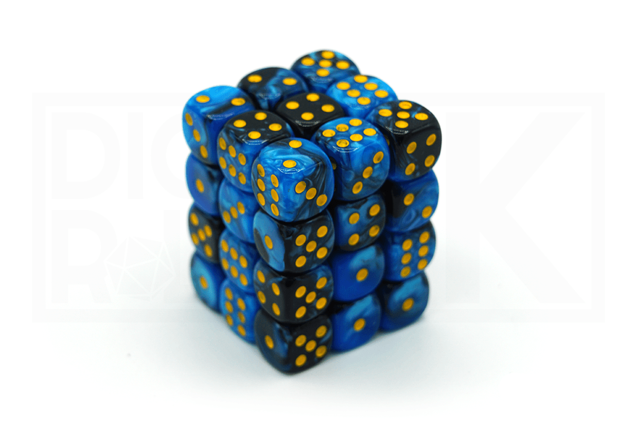 36x12MM Dice Block | Elemental Blue 36x12MM Dice Block | Elemental Blue from DiceRoll UK