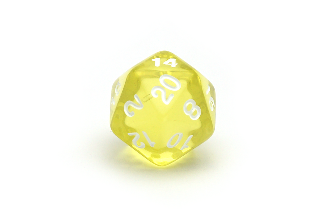 Gem Dice - Yellow