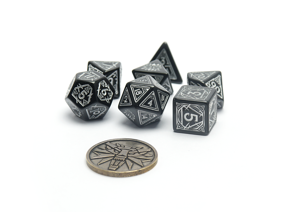 The Witcher Dice: Geralt The Silver Sword Full Set