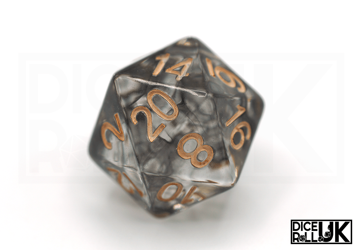 Black Swirl | Gold Ink Black Swirl | Gold Ink from DiceRoll UK