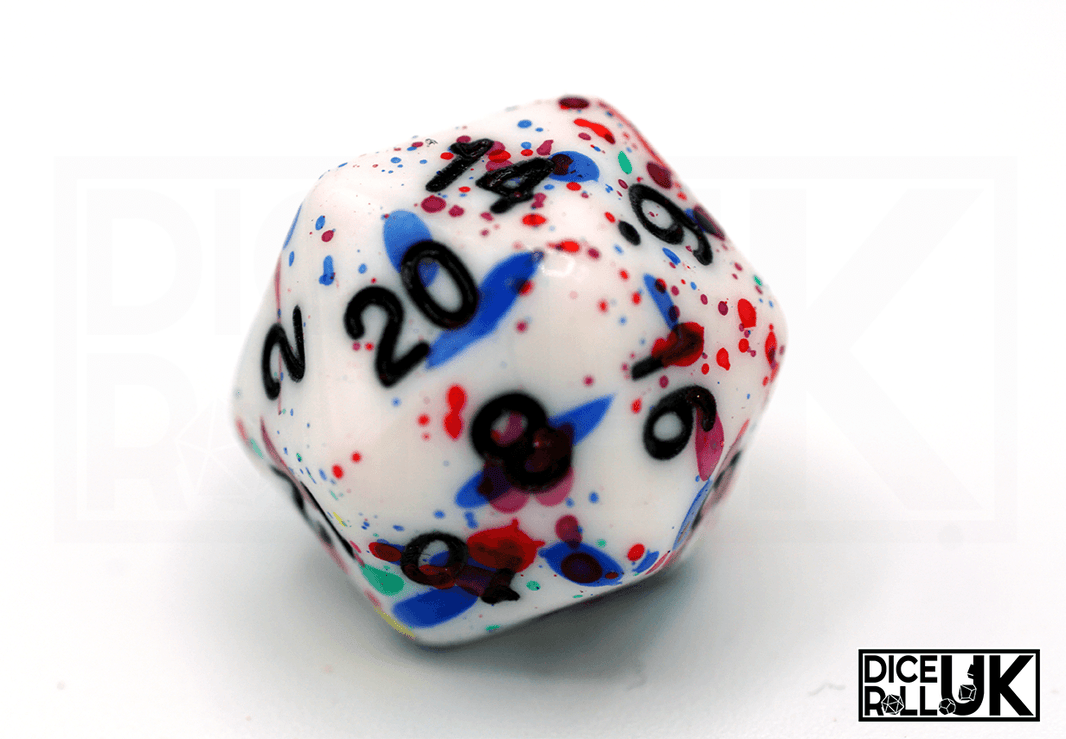 Splatter - Rainbow Splatter - Rainbow from DiceRoll UK