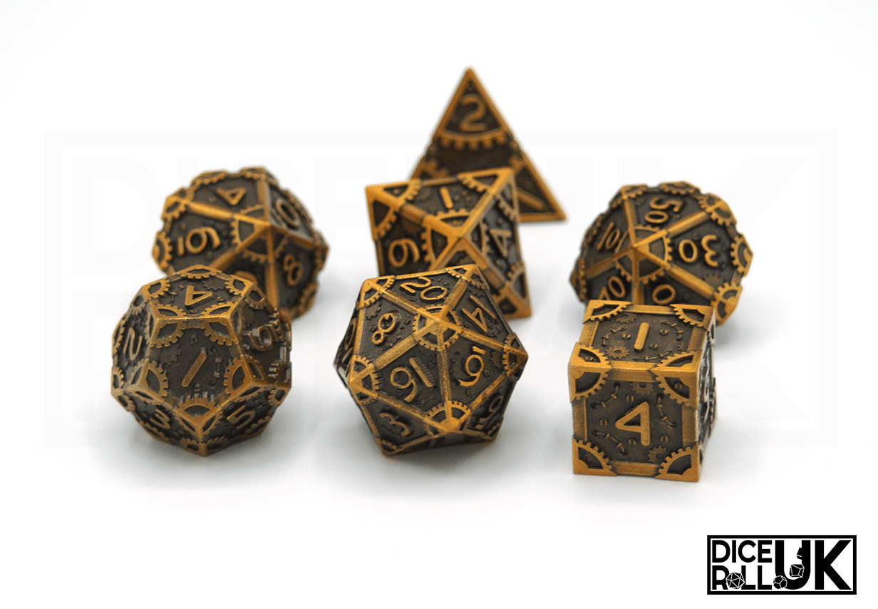 Gears - Gold Gears - Gold from DiceRoll UK