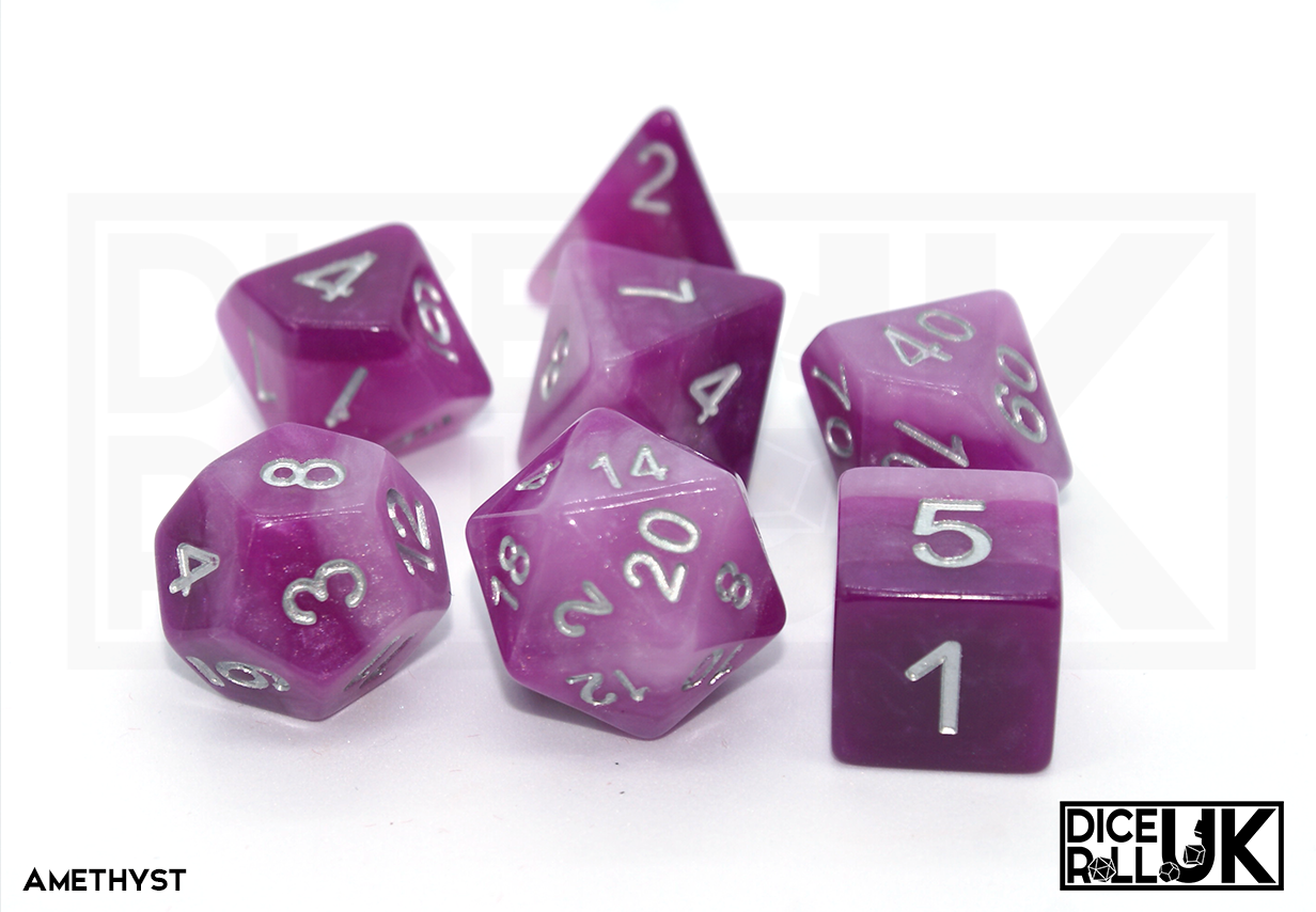 Gradient Dice - Amethyst Gradient Dice - Amethyst from DiceRoll UK