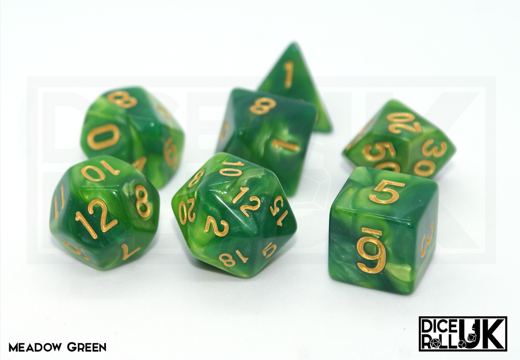 Elemental - Meadow Green Elemental - Meadow Green from DiceRoll UK