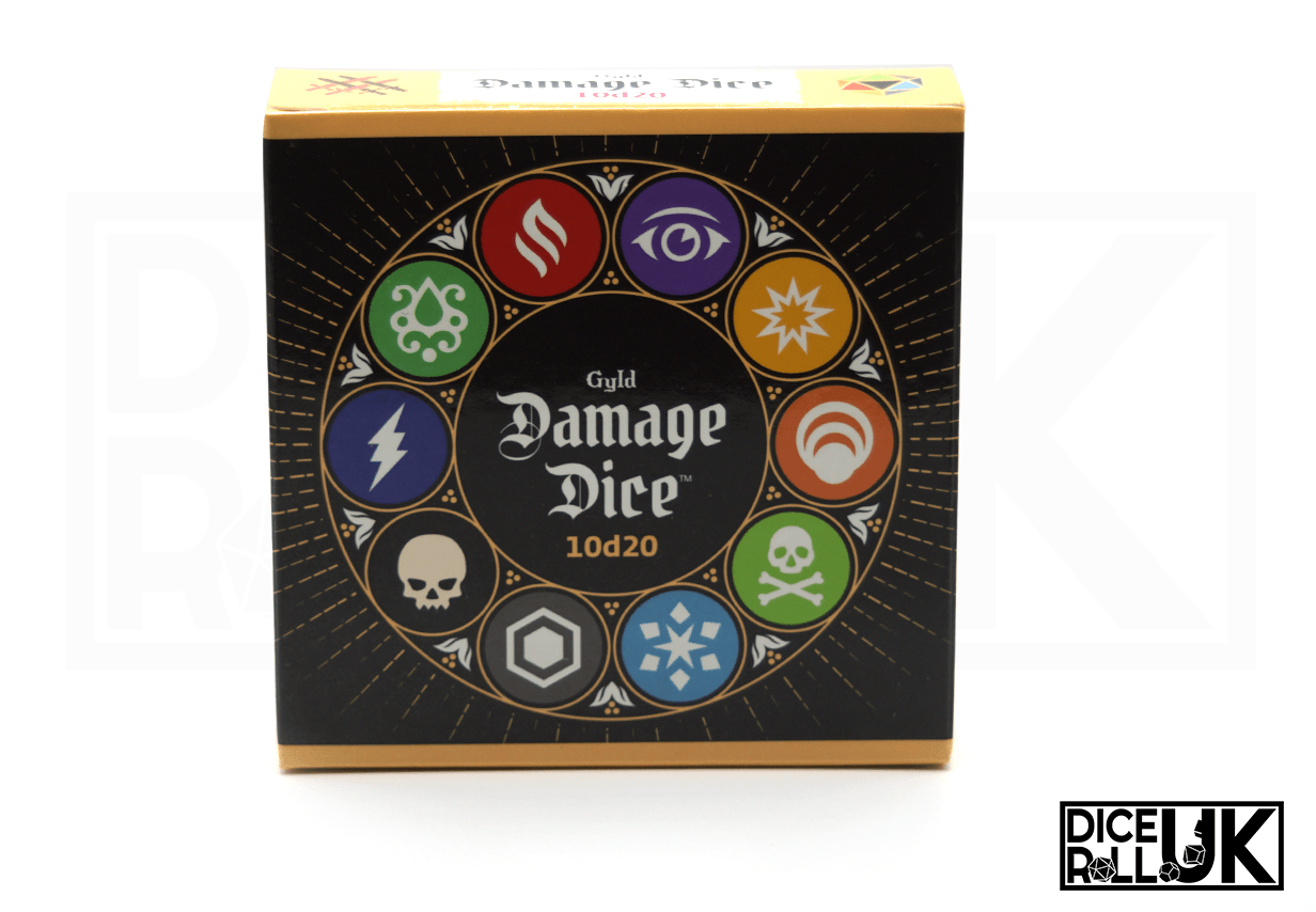 Gyld Damage Dice - 10D20 Gyld Damage Dice - 10D20 from DiceRoll UK