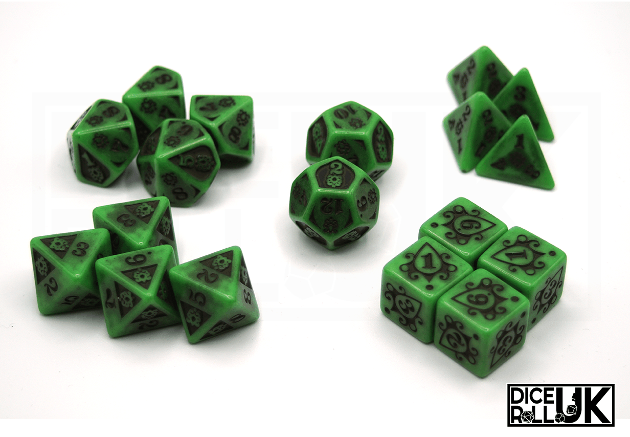 Gyld Damage Dice - Acid Gyld Damage Dice - Acid from DiceRoll UK