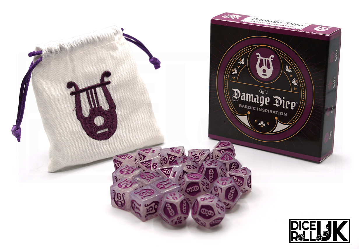 Gyld Damage Dice - Bardic Inspiration Gyld Damage Dice - Bardic Inspiration from DiceRoll UK