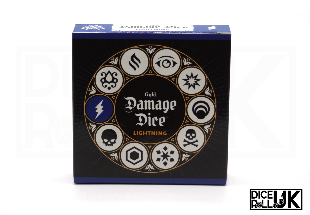 Gyld Damage Dice - Lightning Gyld Damage Dice - Lightning from DiceRoll UK