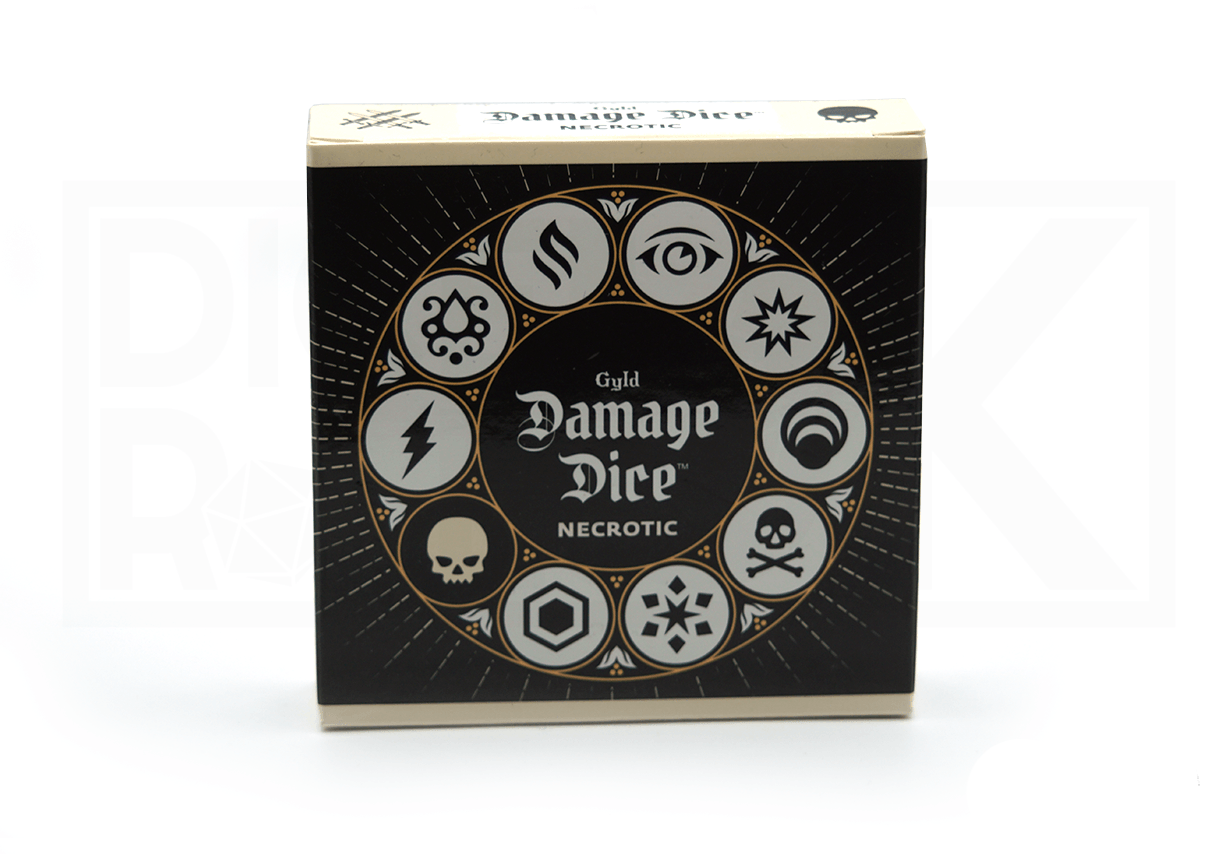 Gyld Damage Dice - Necrotic Gyld Damage Dice - Necrotic from DiceRoll UK