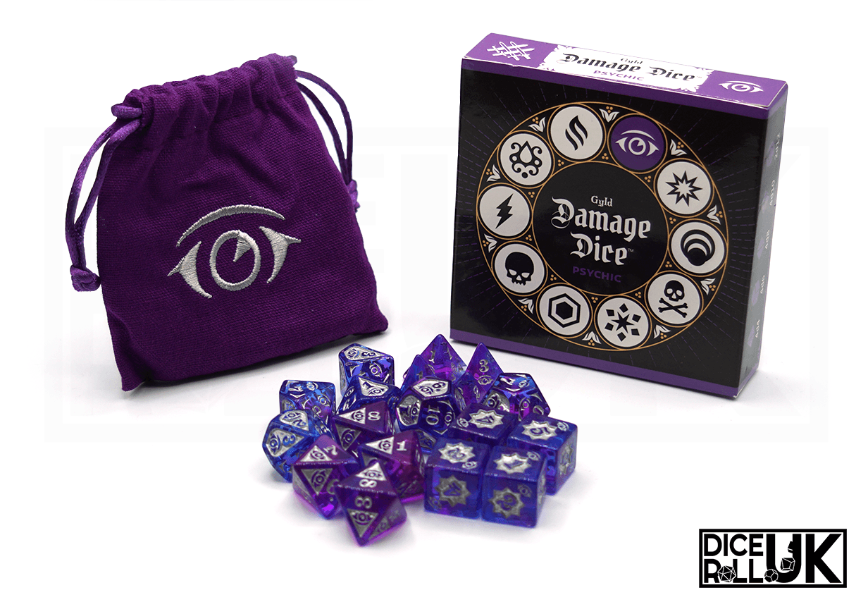 Gyld Damage Dice - Psychic Gyld Damage Dice - Psychic from DiceRoll UK