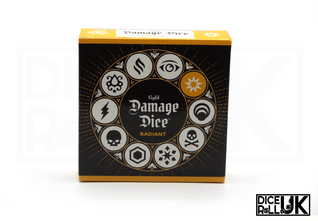 Gyld Damage Dice - Radiant Gyld Damage Dice - Radiant from DiceRoll UK