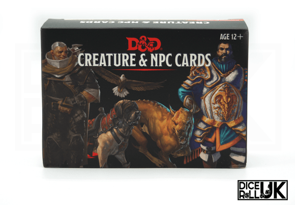 D&D Creature & NPC Cards D&D Creature & NPC Cards from DiceRoll UK