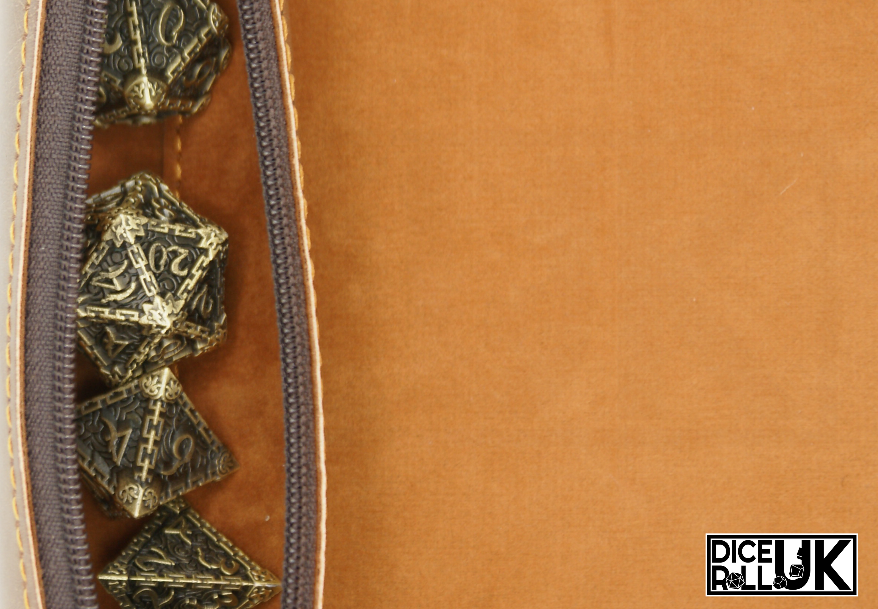 Roll-Up Dice Mat - Brown Roll-Up Dice Mat - Brown from DiceRoll UK