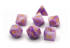 Purple Jade Dice Set Full Polyset