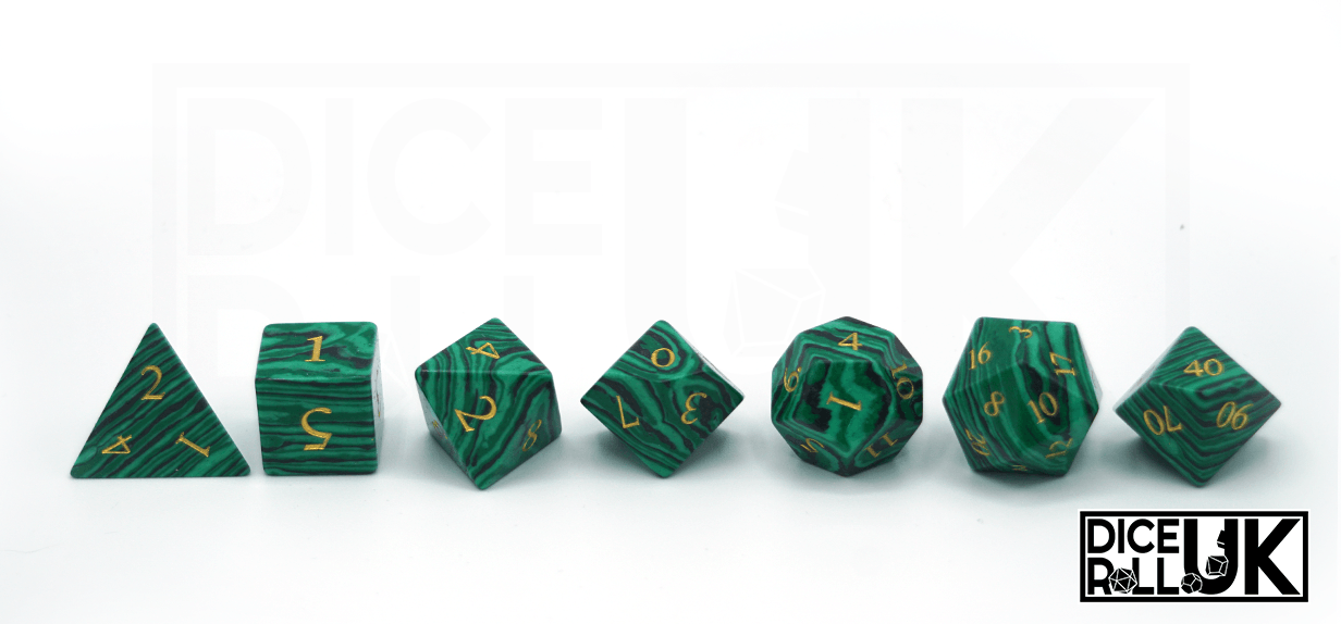 Malachite Dice Full Set Lineup